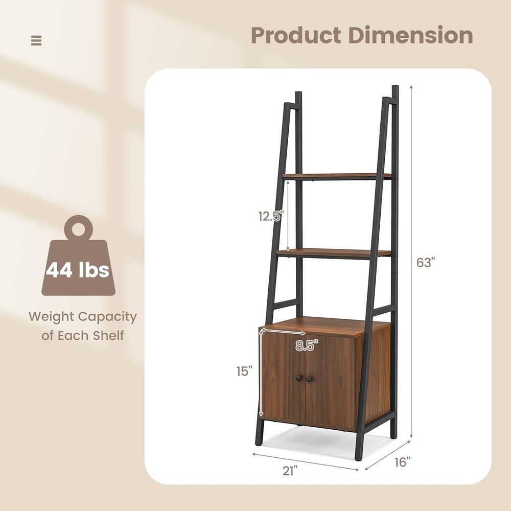kula 4-Tier Ladder Shel with C - Storage 评论和价格