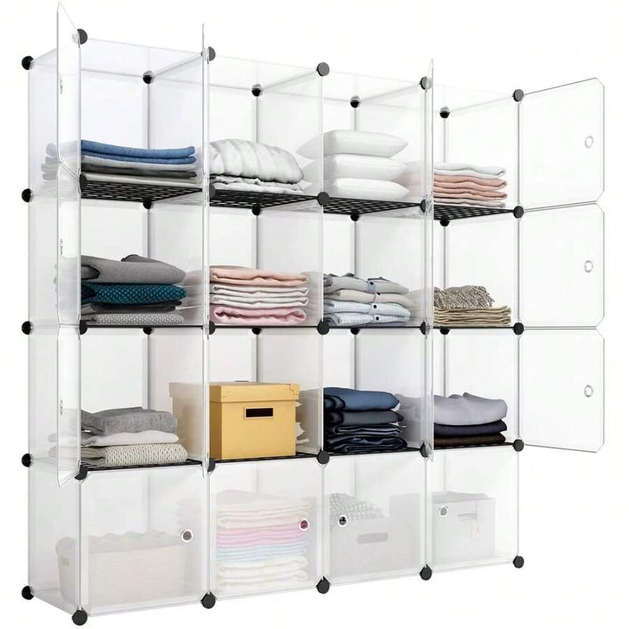 16-Cube Storage Shelf Cube She - Storage 评论和价格