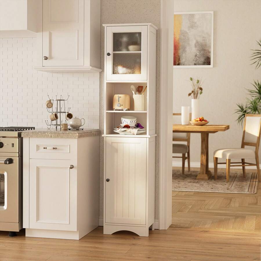 Bathroom Cabinet With Two-Way  - Storage 评论和价格